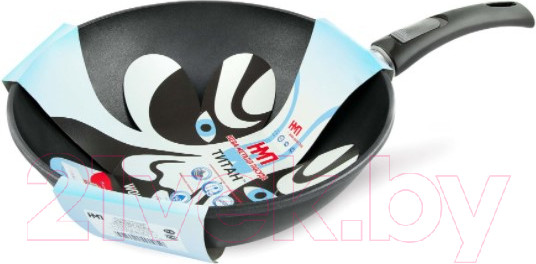 Изображение товара Вок Нева Металл Посуда Титан 3126W
