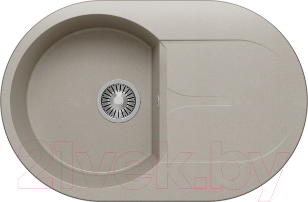 Изображение товара Мойка кухонная Polygran Atol-760 (серый)