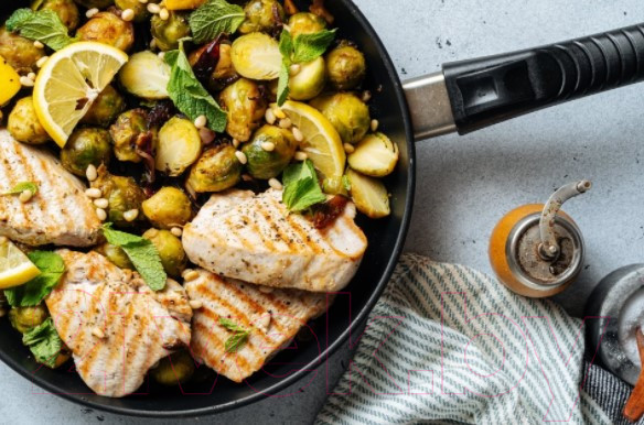 Изображение товара Сковорода Нева Металл Посуда Ферра Индукция 59028