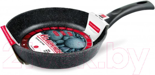 Изображение товара Сковорода Нева Металл Посуда Каменная Черный гранит 18122