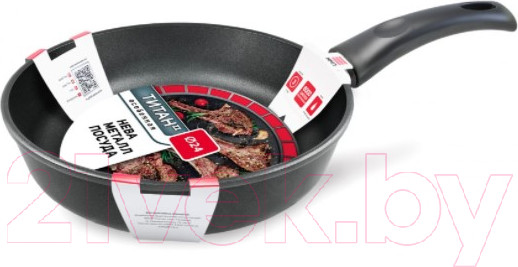 Изображение товара Сковорода Нева Металл Посуда Титан 9124