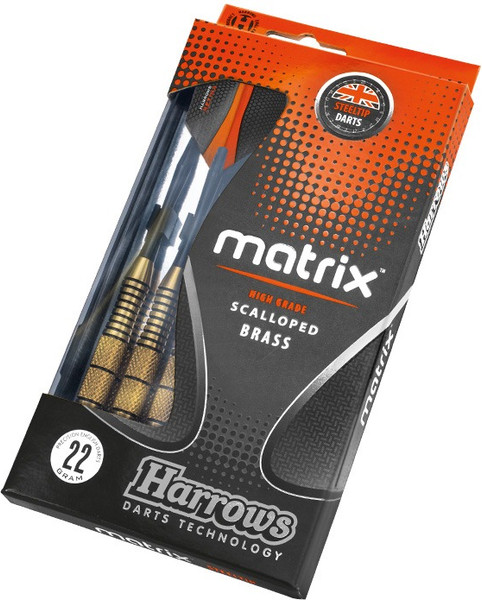 Изображение товара Набор дротиков для дартса Harrows Steeltip Matrix / 842HRED90222