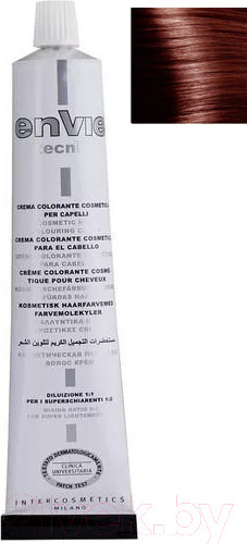 Изображение товара Крем-краска для волос Envie Tecnic Color 6.64 (100мл, темный блонд красно-медный)