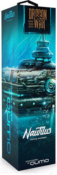 Изображение товара Коврик для мыши Qumo Nautilus