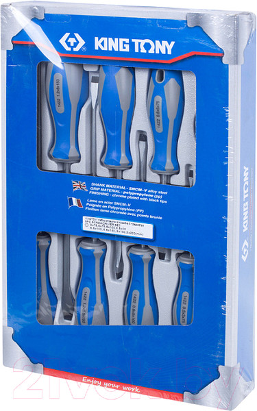 Изображение товара Набор отверток King TONY 30118MR