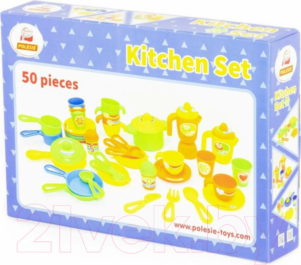 Изображение товара Набор игрушечной посуды Полесье 67906