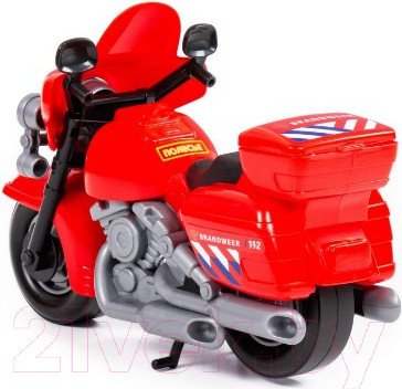 Изображение товара Мотоцикл игрушечный Полесье Пожарный / 71316