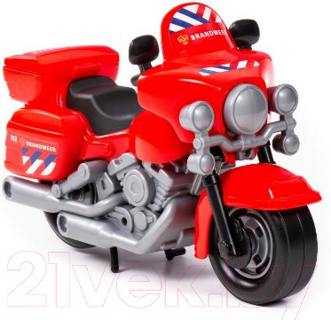 Изображение товара Мотоцикл игрушечный Полесье Пожарный / 71316