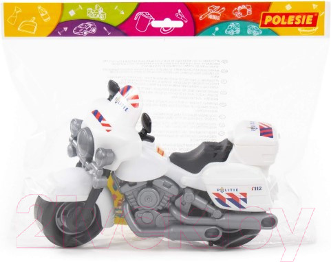 Изображение товара Мотоцикл игрушечный Полесье Полицейский / 71323