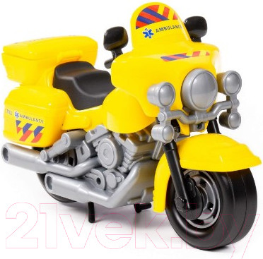 Изображение товара Мотоцикл игрушечный Полесье Скорая помощь / 48097