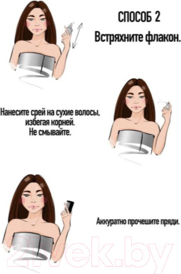 Изображение товара Спрей для волос Tashe Несмываемый IQ-спрей (250мл)