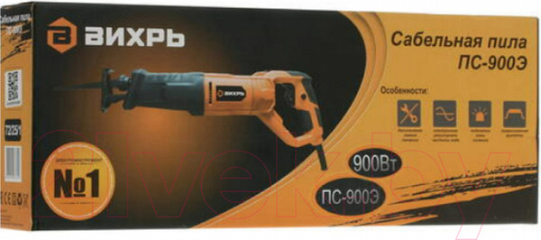 Изображение товара Сабельная пила Вихрь ПС-900Э (72/25/1)