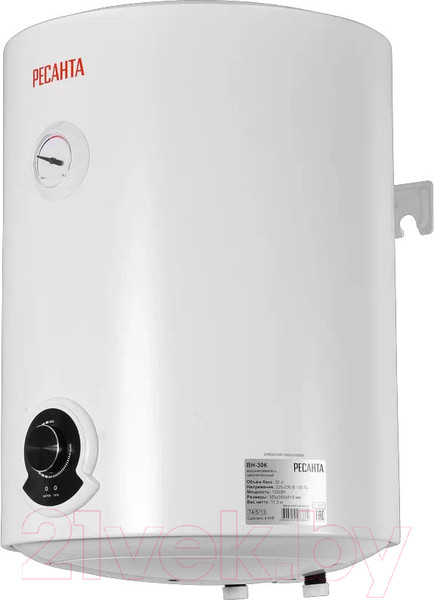 Изображение товара Накопительный водонагреватель Ресанта ВН-30К (74/5/13)