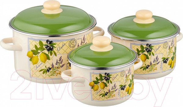 Изображение товара Набор кастрюль Appetite Citrus 6KB191M