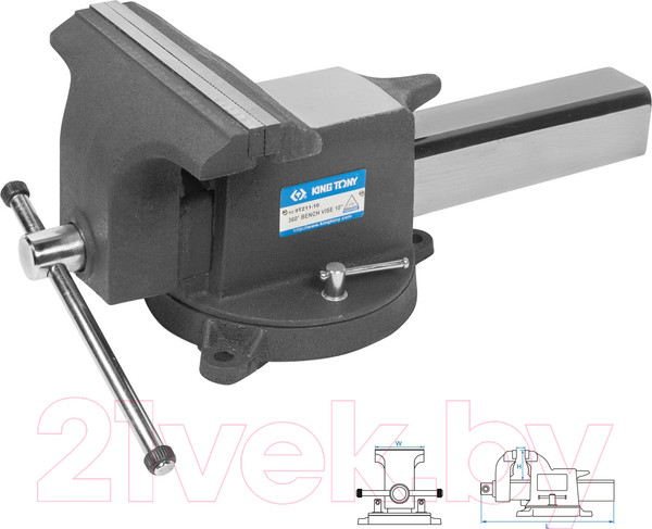 Изображение товара Тиски King TONY 9TZ11-10