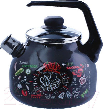 Изображение товара Чайник со свистком Appetite Gazpacho 4с209я