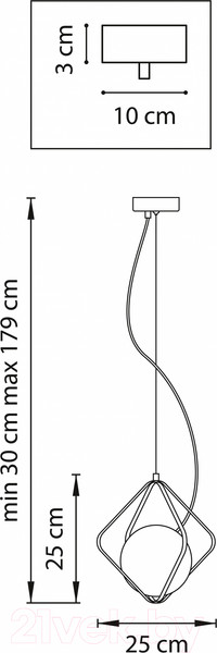Изображение товара Потолочный светильник Lightstar Globo 803317
