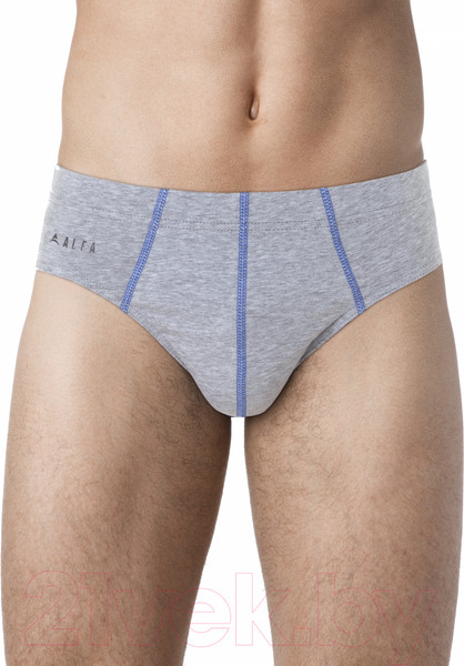 Изображение товара Трусы мужские Alfa Man 6103 (р-р 94-98, светло-серый/синий)