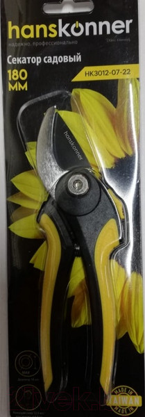 Изображение товара Секатор механический Hanskonner HK3012-07-22