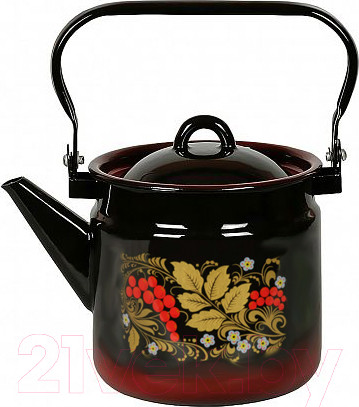 Изображение товара Чайник СтальЭмаль Рябина 1с25я