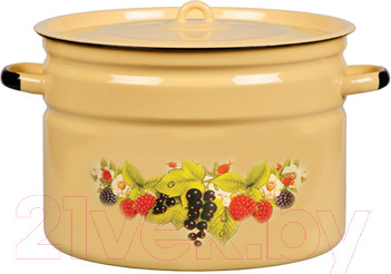 Изображение товара Кастрюля СтальЭмаль 1с29с (с рисунком)