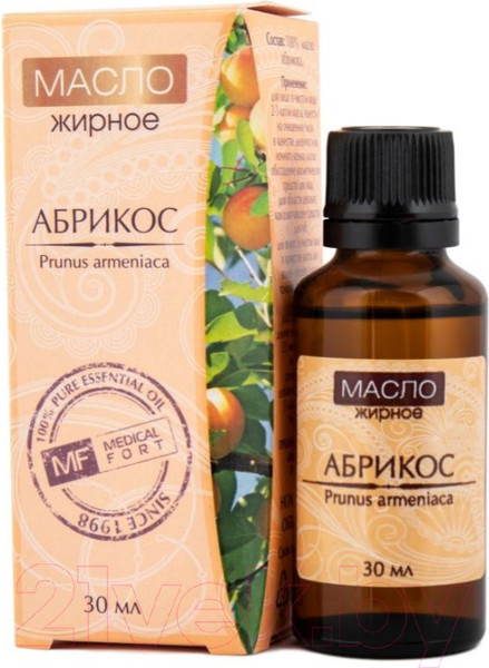 Изображение товара Масло косметическое Medicalfort Жирное Абрикос (30мл)
