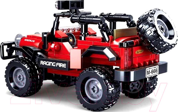 Изображение товара Конструктор Sluban Джип / M38-B0816 (253эл)