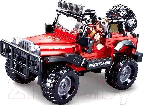 Изображение товара Конструктор Sluban Джип / M38-B0816 (253эл)