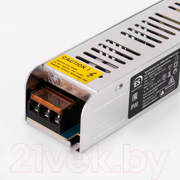 Изображение товара Драйвер для светодиодной ленты Elektrostandard 100W 24V IP00 4.16A LST 9A