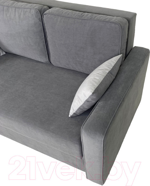 Изображение товара Диван Аквилон Чарли (ультра грей/ультра смок)