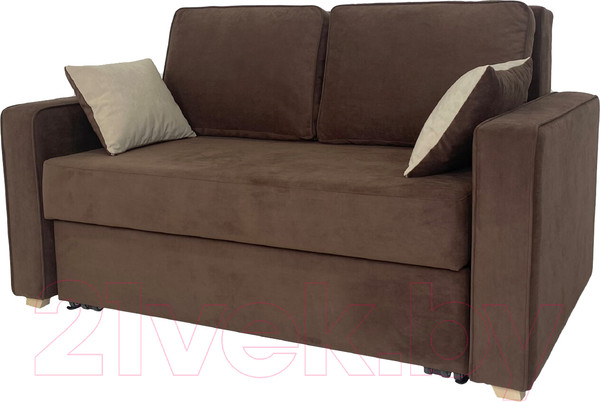 Изображение товара Диван Аквилон Чарли (ультра шоколад/ультра сэнд)