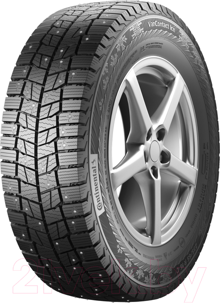 Изображение товара Зимняя легкогрузовая шина Continental VanContact Ice 225/55R17C 109/107R (шипы)