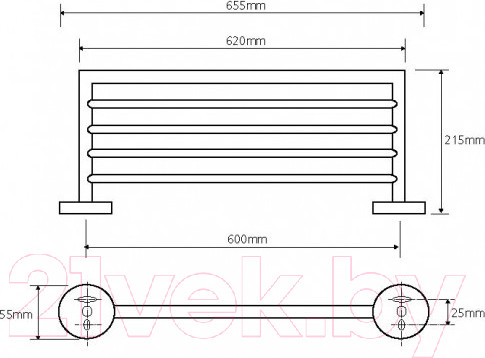 Изображение товара Держатель для полотенца Bemeta 104205082