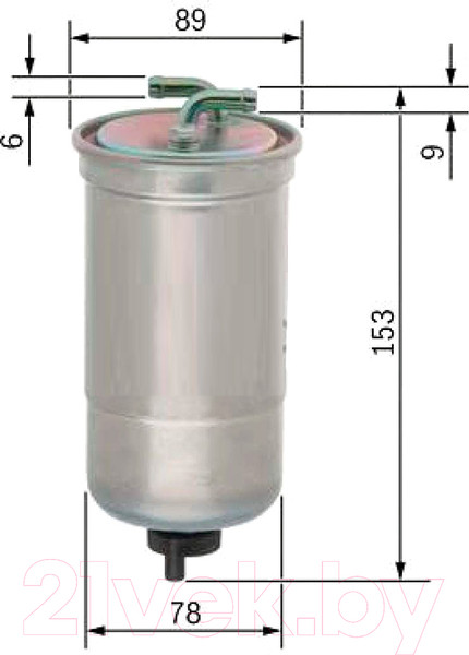 Изображение товара Топливный фильтр Bosch 0450906172