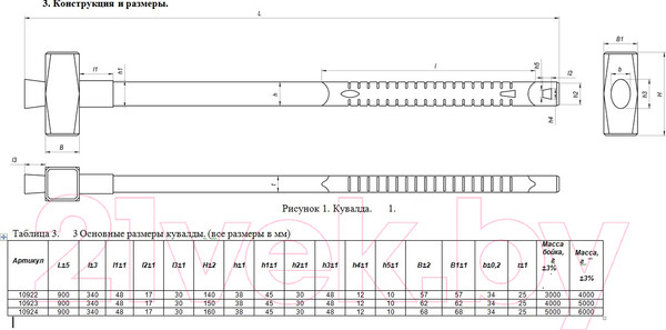 Изображение товара Кувалда Matrix 10922
