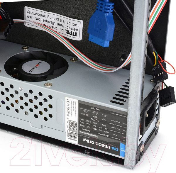 Изображение товара Корпус для компьютера Crown CMC-245-213 300W