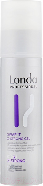 Изображение товара Гель для укладки волос Londa Professional Swap It экстрасильной фиксации (100мл)