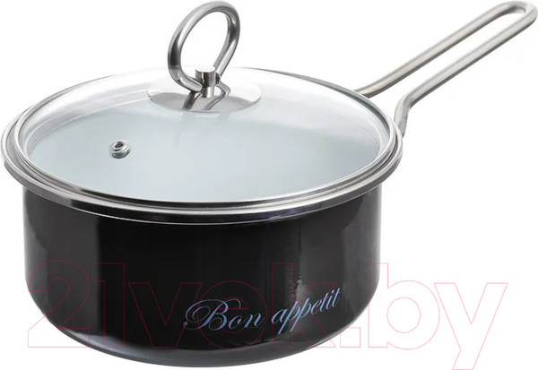 Изображение товара Ковш СтальЭмаль Bon Appetit 8SB168S (мокрый асфальт)