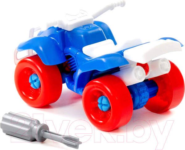 Изображение товара Игрушка-конструктор Полесье Квадроцикл / 87904 (24эл)