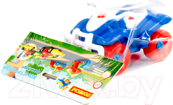 Изображение товара Игрушка-конструктор Полесье Квадроцикл / 87904 (24эл)