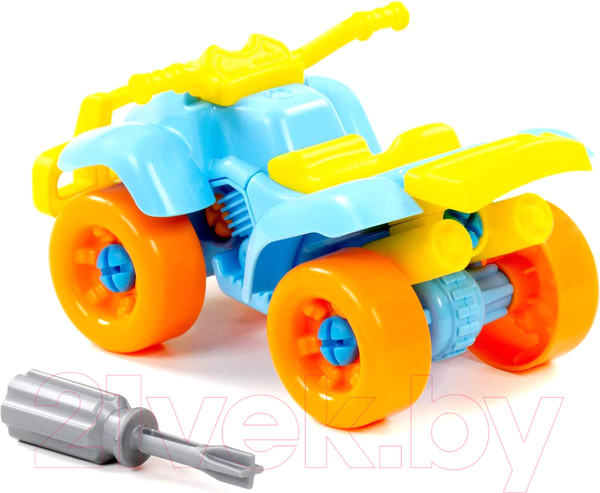 Изображение товара Игрушка-конструктор Полесье Квадроцикл / 87904 (24эл)