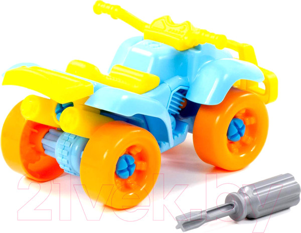Изображение товара Игрушка-конструктор Полесье Квадроцикл / 87904 (24эл)