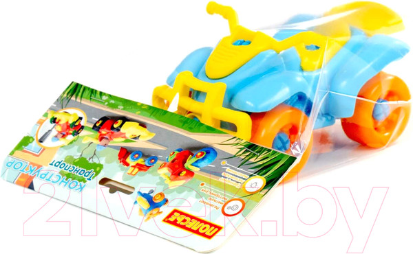 Изображение товара Игрушка-конструктор Полесье Квадроцикл / 87904 (24эл)