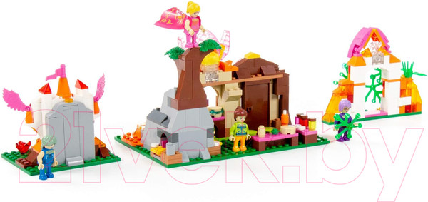Изображение товара Конструктор Полесье Классик. Сказочный мир-2 / 82046 (608эл)