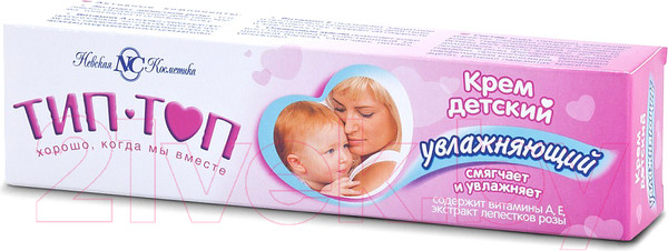 Изображение товара Крем детский Невская Косметика Тип-Топ увлажняющий (40мл)