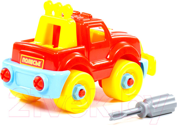 Изображение товара Игрушка-конструктор Полесье Джип / 78216 (22эл)