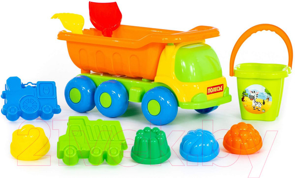 Изображение товара Набор игрушек для песочницы Полесье Универсал №128 / 1688