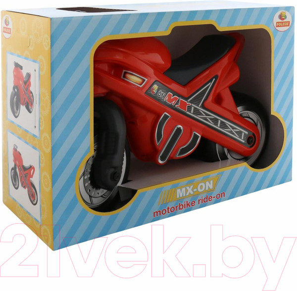 Изображение товара Каталка детская Полесье Мотоцикл МХ / 67180