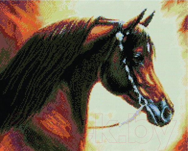 Изображение товара Набор алмазной вышивки PaintBoy Лошадь / GF009