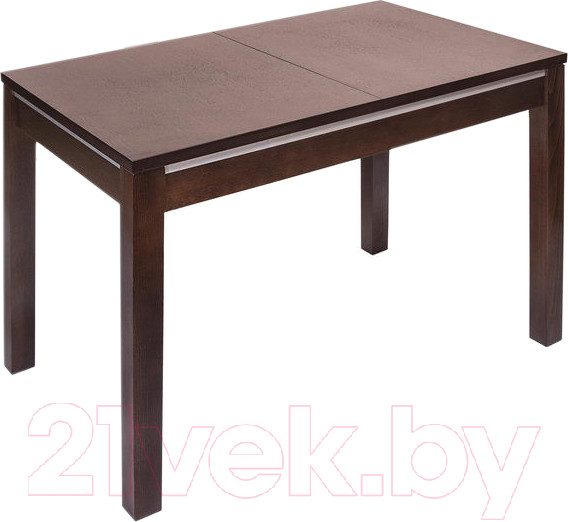 Изображение товара Обеденный стол ТехКомПро Жасмин 80x120-160 / 121730 (дуб/тон 39)